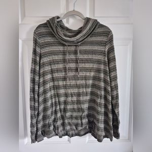 2X Sunday Olive Green Pullover Sweater